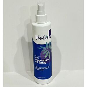 Life Flo Health Pure Magnesium Oil 8 oz 237 ml Not‎ Tested on Animals